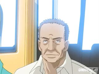 Anime – Perv Old Bus Driver Screws a Student [UNCENSORED]