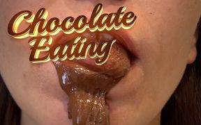 Chocolate Eating, Chocolate Spit and Chocolate Saliva