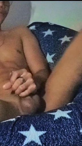 Boy Hand Stroke and Finger His Ass