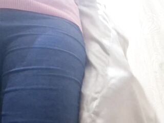 Amateur session: nicolettaembassi in constricted shorts