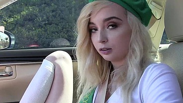 Lexi Lore Takes Cowgirl Creampie from Mike Hunt