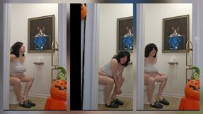 19 Treats Of Hallows Eve Toilet Wake Up b4 Going Out Of Town