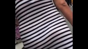 transparencia de tanga cachetero de madura milf