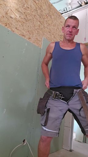 on the construction site   Clip 1