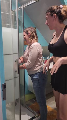 We Uncover Each Other in the Shower with My Transgirl Friend