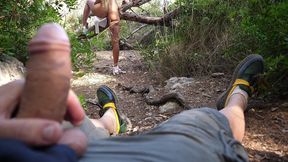 fuck fuck car...in the wood !!!  with aixmen & gabriela flores ( la cubana )