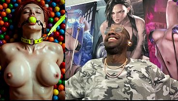 POV Fucking Tight Big Breast Ginger Teens In Candy Heaven, AI Generated