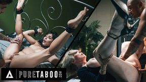 Pure Taboo: Submissives Vanessa Sky and Dee Williams dominated and used hard