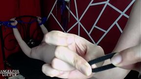 Private&#x1F92B; session tease, bondage, femdom and CBT with Angelfox Lucifer