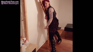 Discipline play - sexually flogging