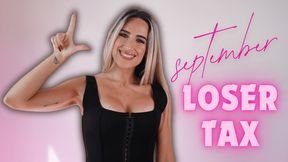 September Loser Tax 2025