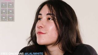 TS Lali White Wants You To Play With Her Tgirl Dick - Adorable Transgender Cock - Shemale Trans Solo