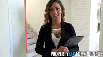 Seductive Real Estate Agent Fucks Homeowner to Secure Property Deal