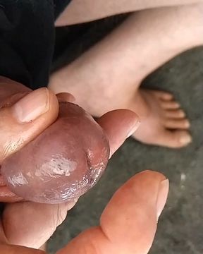 Grandpa&#039;s normally massive semi is humongous and dripping