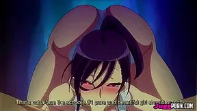 Satsuki Satonaka Moans in Pleasure as Huge Cock Fills Her Tight Pussy Deep