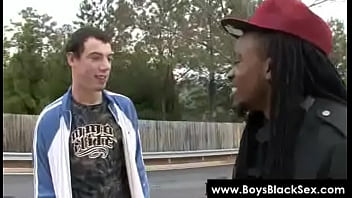 Blacks Thugs Breaking Down Sissy White Boys 22