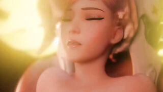 Overwatch Mercy 20 SFM  Blender 3D Anime Porn Compilation