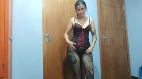 Mi corset. Bondage