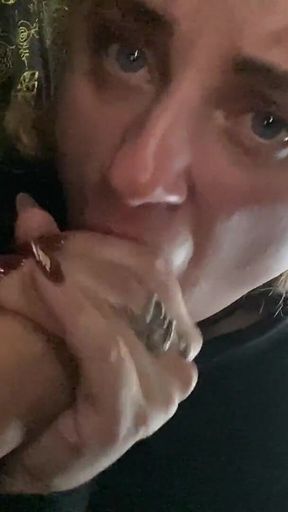 Wtf! I Got Caught Without the Bus Ticket and the Ticket Inspector Made Me Suck His Dick and Came in My Mouth!