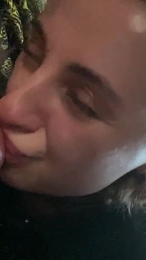 Wtf! I Got Caught Without the Bus Ticket and the Ticket Inspector Made Me Suck His Dick and Came in My Mouth!