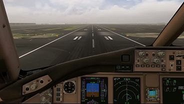 Turkish Airlines Boeing 777 lands in Istanbul MSFS2024