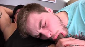 Antonio Ferrari and Ronan Kennedy blowjob raw big dick broke straight boys