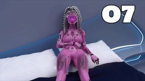 Stranded Astronaut Meets Busty Robot Paige for Steamy 3D Hentai Action