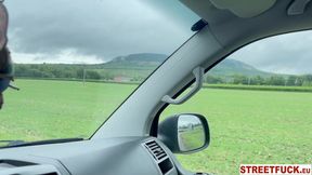 STREETFUCK INCREDIBLE SCREAMING SHAKING ORGASMS - Michaela Isizzu Cum Runs Down Her Face