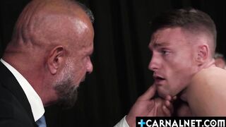 Apprentice Kyle Harper Atones on Faux-cocks and Penetrated by Jay Stryker