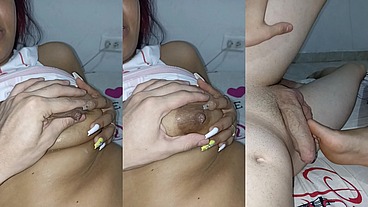 making love to my girlfriend while she votes milk for boobs happened in NYC