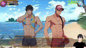 Gay anime Hentai full service game has Oki Ardana 69 and gets railed raw
