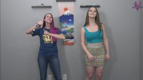Game show goes bad and Vicky and Terra are embarrassed: Mesmerize, ENF- 1080p