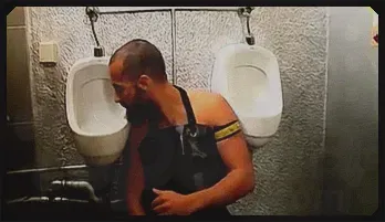 Hardcore Gay Threesome with Piss Play