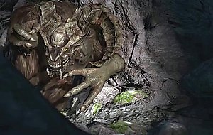Monsters fuck 3-d animated girl
