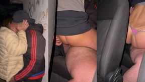 esposa se exibe durante o jogo fica com um desconhecido na frente do corno e termina no mirante do morro da cruz e coloca marido pra chupar junto