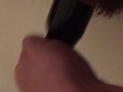 Trans man hairy pussy with large clit squirts