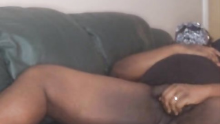 Skulldaddy bashing his meat