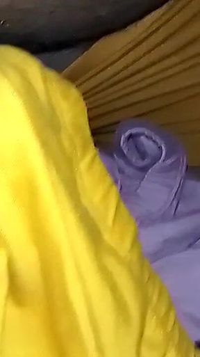 In the Yellow Color, the Blue Panty Blue Gow Is