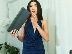 Pale amateur teen brunette Lynn Love