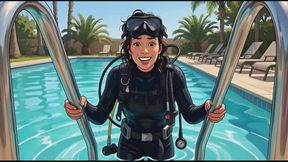 Scuba Confessions #4B: My Perilous Pool Plunge for Lost Treasure (Animated)