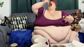 Extreme Gluttony: 24 peice Fried Chicken & a Dozen Donuts HD