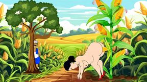 Part 2 - My big ass desi bansuri fucked by a farm labourer very hard