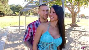 Cuckold Husband watch while his hot MILF Wife Jewels Jade fuck with Stranger for Cash