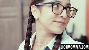 Stepmom Kessie Shy DOMINATES her LATINA STEPDAUGHTER Madison Wilde