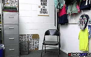 Columbian thief with perfect big ass fucked in office after interrogation