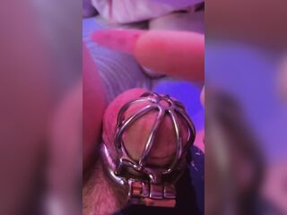 Trans Hotty Chastity Tease