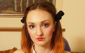 Tattooed Flexi Real Doll Gets Passive Stretched