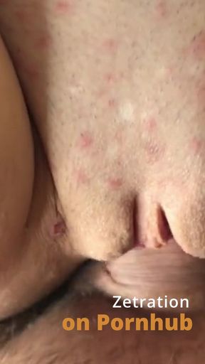 I was so nervous about how he would enter me! POV CLOSE UP