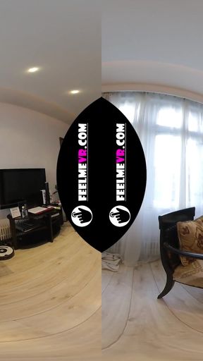 Layza Teeny Model Naked in Photoshoot 3D Vr180 Backstage