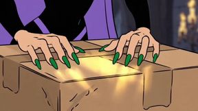 Maleficent and the Magic Pumpkin. Halloween Cartoon